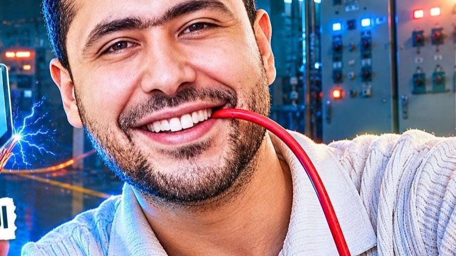 صورة حصة الدرس الاول الوحدة التانيه التيار الكهربائي  3 عدادي